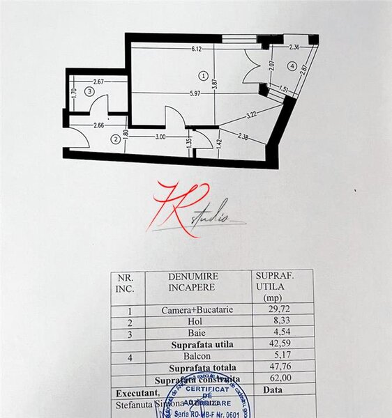 Traian, vanzare apartament 1-2-3 camere, bloc nou