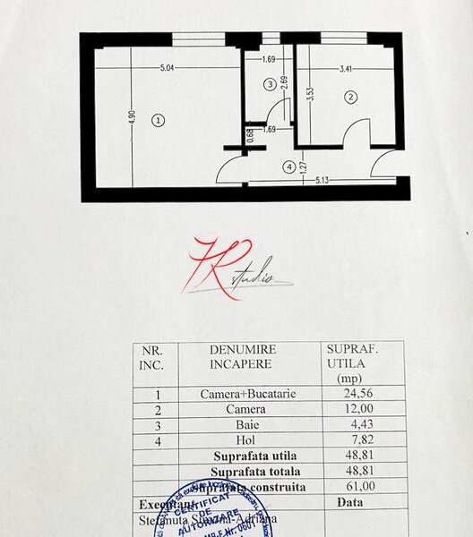 Traian, vanzare apartament 1-2-3 camere, bloc nou