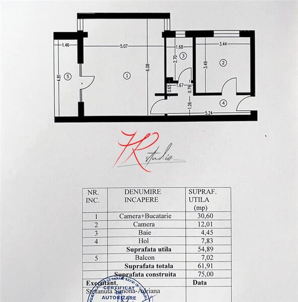 Traian, vanzare apartament 1-2-3 camere, bloc nou